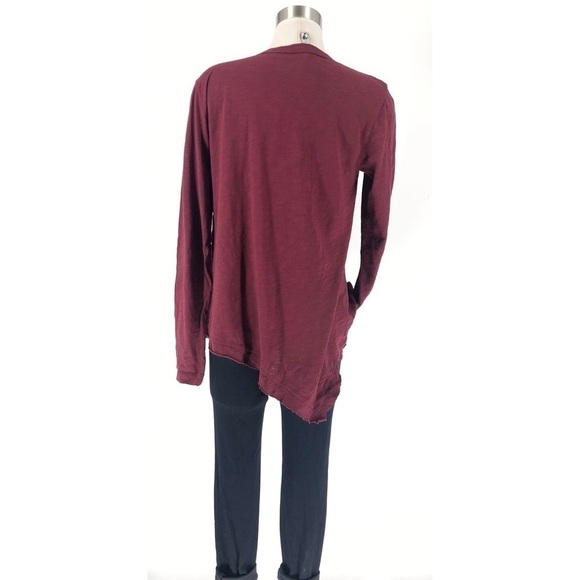 WILT Crew Neck Slant Hem Tee - Picture 4 of 4